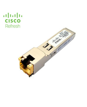 Cisco - SFP (mini-GBIC) transceiver module - GigE - 1000Base-T - RJ-45 GLC-TE-RF