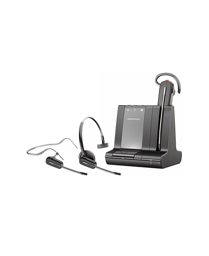 HP Poly/Plantronics Savi S8240 Office Convertible Wireless DECT Headset 210979-04 / 8D3H4AA