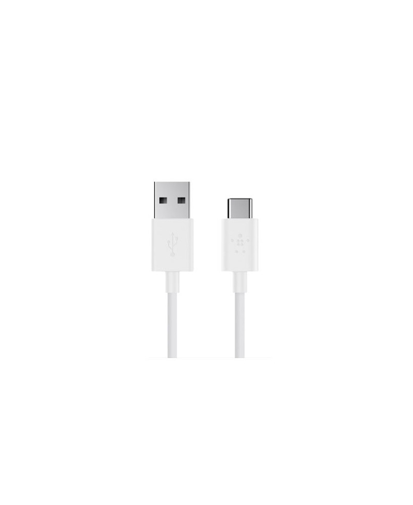 Buy Belkin 1M USB-A to USB-C Cable in White CAB001BT1MWH for Android and Windows Smartphones and Tablets