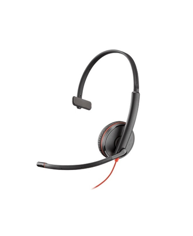 HP Poly Blackwire C3215 UC Monaural Corded Headset with USB-C and 3.5mm Connectivity 209750-201 / 80S05A6