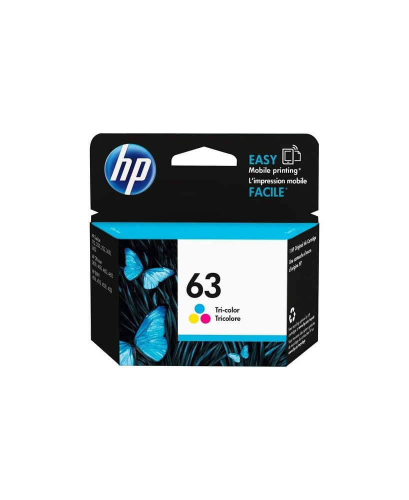 Buy HP 63 Tri-colour Original Ink Cartridge F6U61AA for Deskjet 1110, 2130, 3635, 4522, 5220