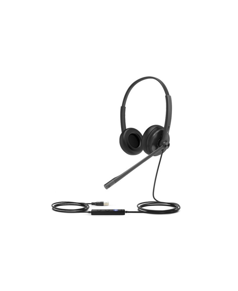 Buy Yealink UH34 Dual-Earpiece UC USB Wired Headset UH34-D-UC