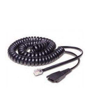 Buy Poly/Plantronics Coil Cable QD to Modular Phone Jack 40702-01 / 85R85AA  for Cisco IP Phones - New