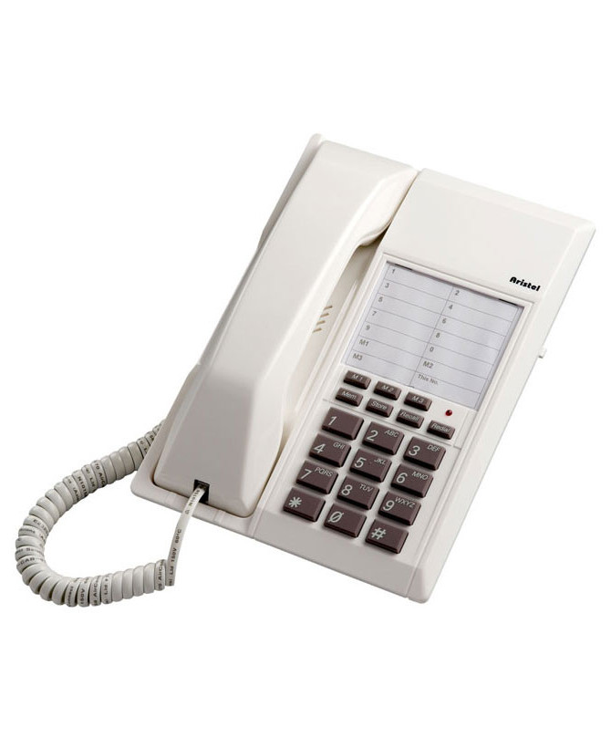 Buy Aristel 413MWW 12 Memory SLTE Analogue Phone with Message Wait in White