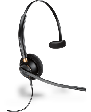 HP Poly/Plantronics EncorePro HW510 Mono Noise-Cancelling Wired QD Headset 89433-01 / 783Q2AA 