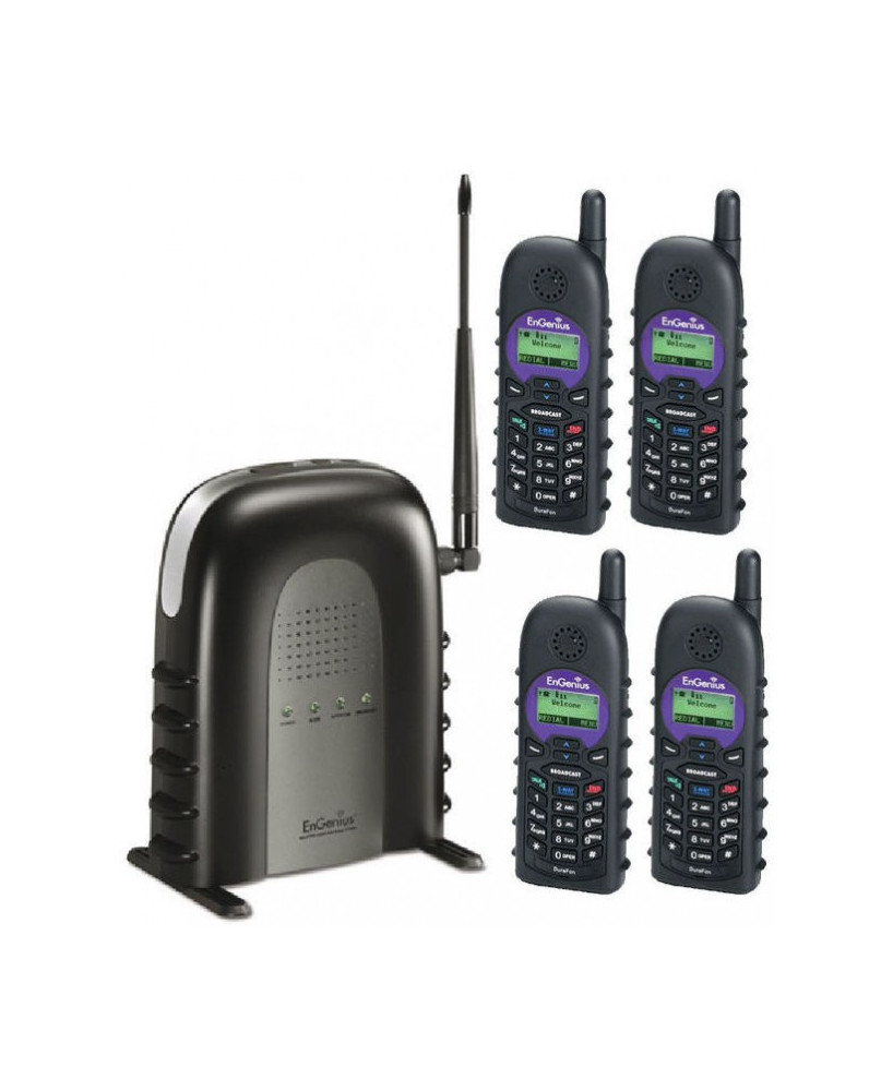 EnGenius Durafon SP935-SIP Cordless Phone SP935 'S' SIP QUAD A PACK