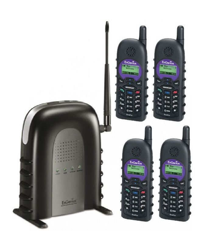 EnGenius Durafon SP935-SIP Cordless Phone SP935 'S' SIP QUAD A PACK