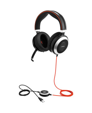 Buy Jabra EVOLVE 80 UC Stereo Headset with USB-A and 3.5mm Jack Connection 7899-829-209