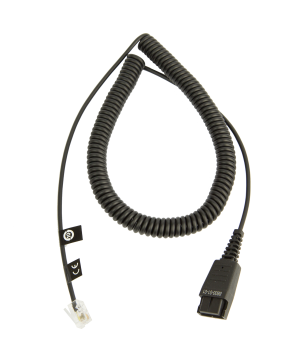 Buy Jabra Quick Disconnect to Modular Coiled Bottom Cord 8800-01-01