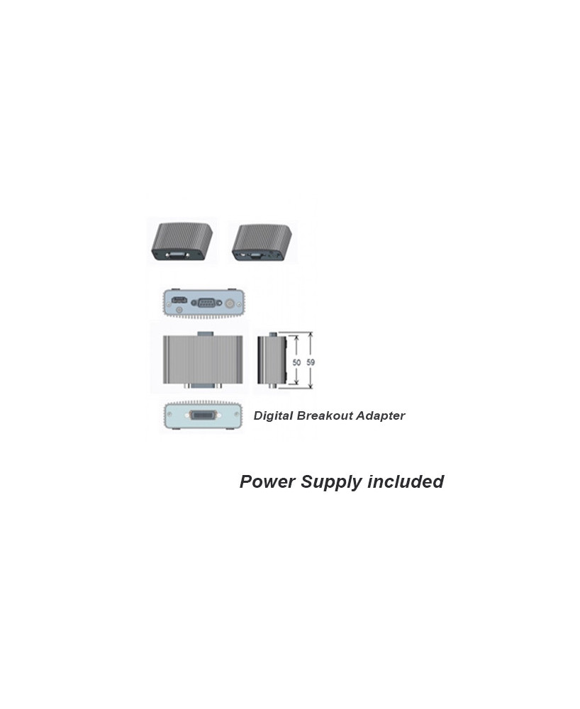 Polycom Digital Breakout Adapter 7200-68518-125 / 89L80AA for EE IV/ EE Acoustic Camera