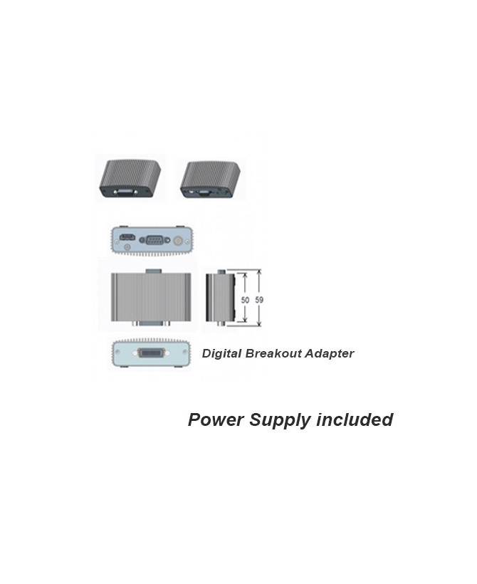 Polycom Digital Breakout Adapter 7200-68518-125 / 89L80AA for EE IV/ EE Acoustic Camera