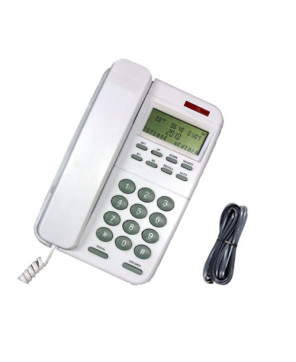 Aristel Pack of 12 CL110 Big Button Caller ID SLT Analogue Phone in White CL110BULK 