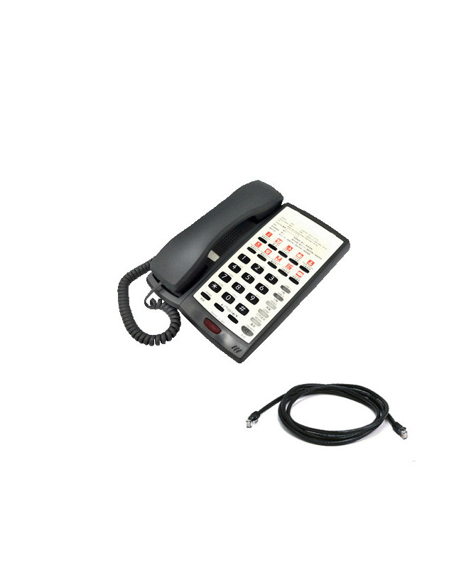 Escene Hotel IP Phone in Black HS118V2B