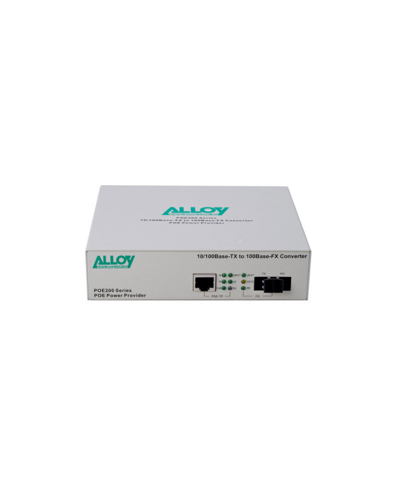 ALLOY POE200LC PoE PSE Fast Ethernet Media Converter