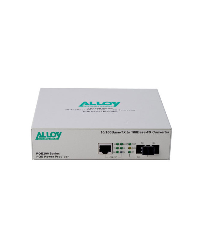 ALLOY POE200LC PoE PSE Fast Ethernet Media Converter