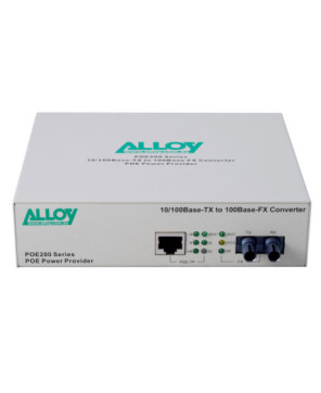 ALLOY POE200ST PoE PSE Fast Ethernet Media Converter