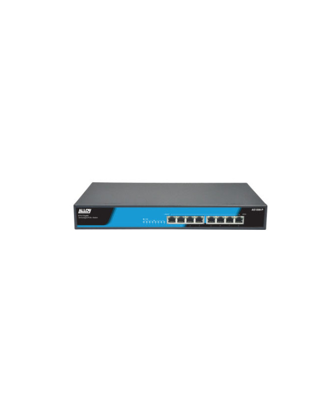 ALLOY AS1008-P 8 Port Unmanaged Gigabit 802.3at PoE Switch