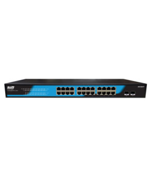 ALLOY AS1026-P 24 Port Unmanaged Gigabit 802.3at PoE Switch + 2x 1000Mb SFP Ports