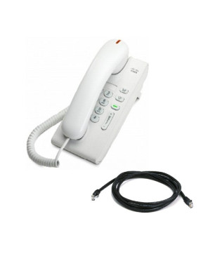 Cisco 6901 Standard Handset Unified IP Phone in White CP-6901-W-K9=