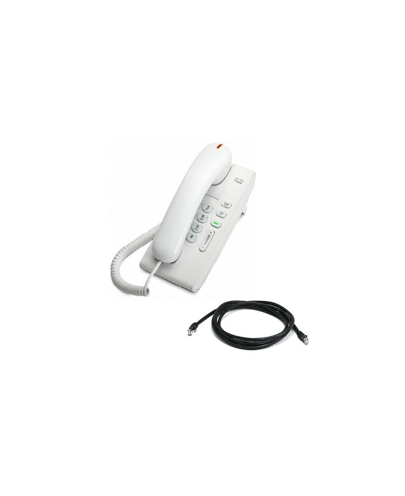 Cisco 6901 Standard Handset Unified IP Phone in White CP-6901-W-K9=