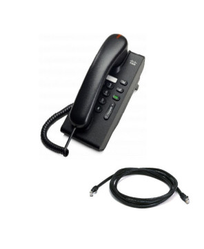 Cisco 6901 Slimline Handset Unified IP Phone in Charcoal CP-6901-CL-K9=