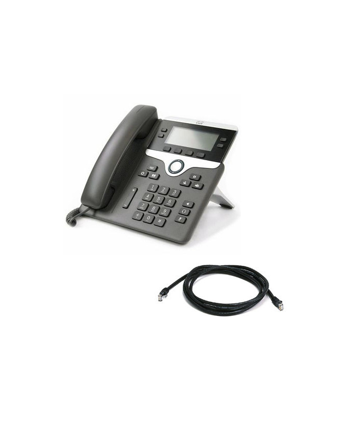 Cisco 7841 4-Line IP Phone in Charcoal CP-7841-K9=