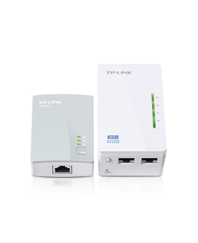 TP-Link TL-WPA4220KIT 300Mbps AV500 Wi-Fi Powerline Extender Starter Kit