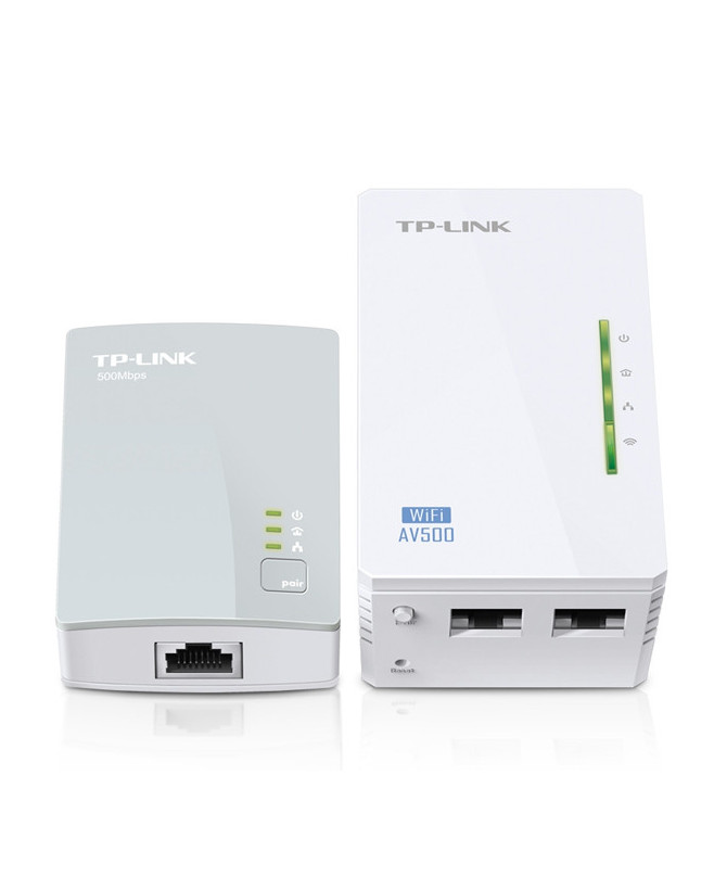 TP-Link TL-WPA4220KIT 300Mbps AV500 Wi-Fi Powerline Extender Starter Kit