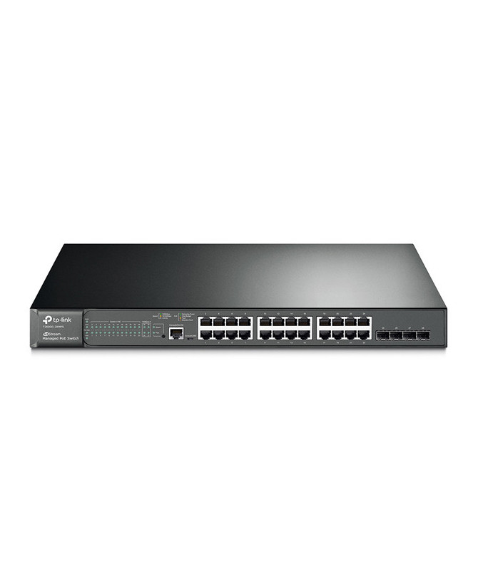 TP-Link TL-SG3424P JetStream 24-Port PoE+ L2 Managed Switch T2600G-28MPS