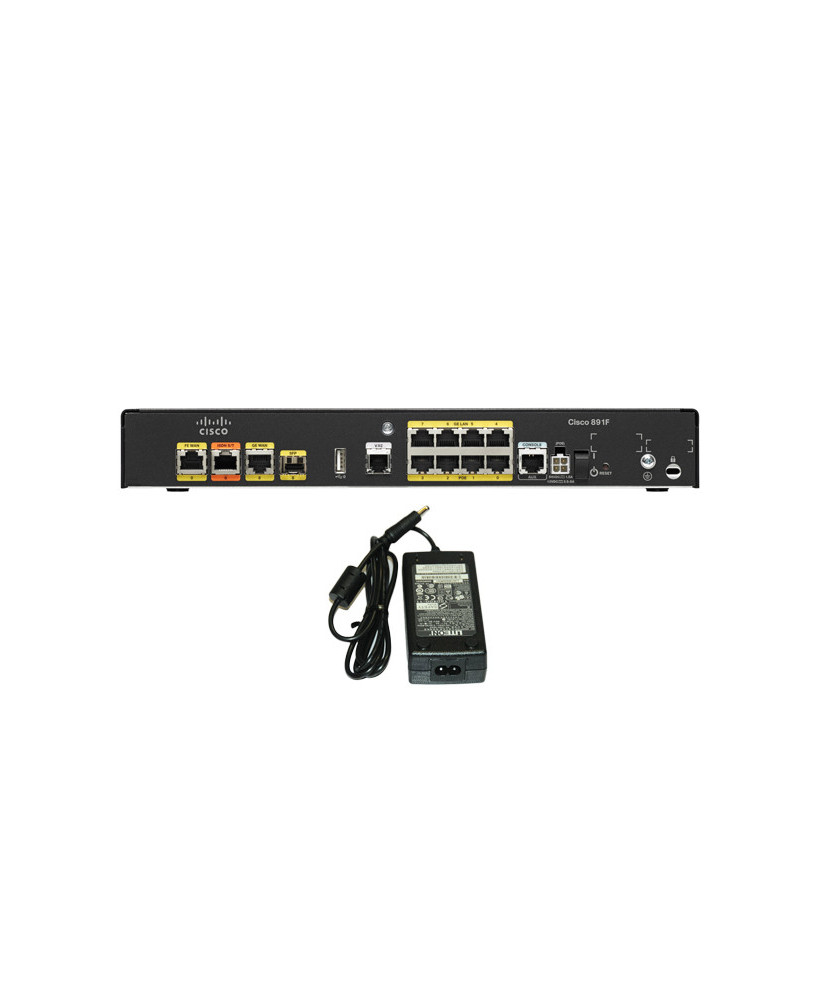 Cisco C891F-K9 8-Port 890 Series Integrated Services Router