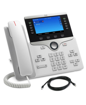 Cisco 8841 Unified IP Phone in White CP-8841-W-K9=