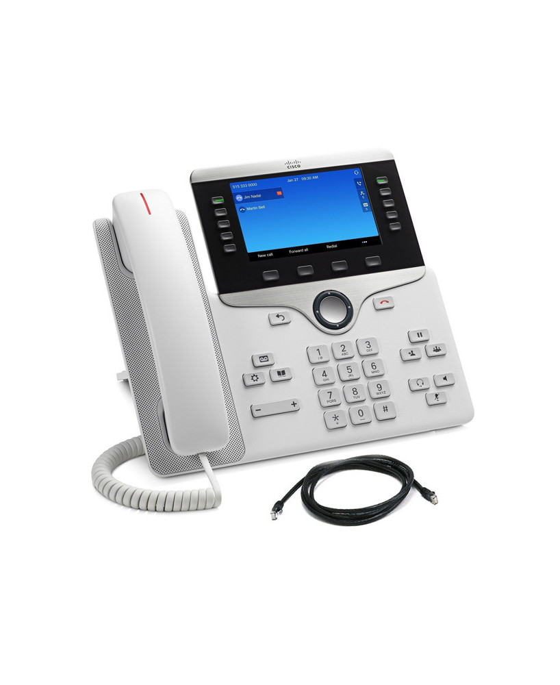 Cisco 8841 Unified IP Phone in White CP-8841-W-K9=