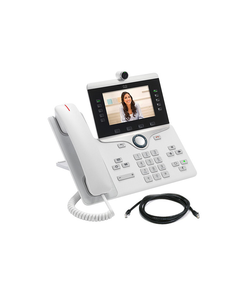 Cisco 8845 IP Phone in White CP-8845-W-K9=