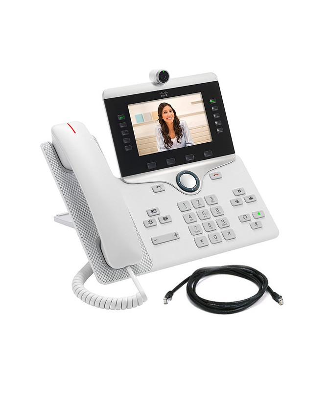 Cisco 8845 IP Phone in White CP-8845-W-K9=