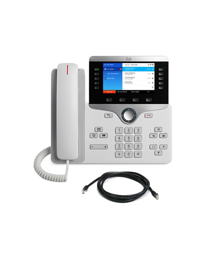 Cisco 8861 IP Phone in White CP-8861-W-K9=