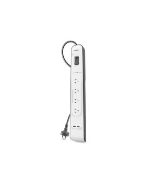 Buy Belkin BSV401AU2M 4 Outlet Surge Protector with 2m Cord