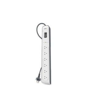 Belkin BSV603AU2M 6 Outlet Surge Protector with 2m Cord