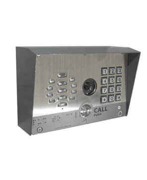 CyberData 011414 SIP-enabled h.264 Video Outdoor Intercom with Keypad