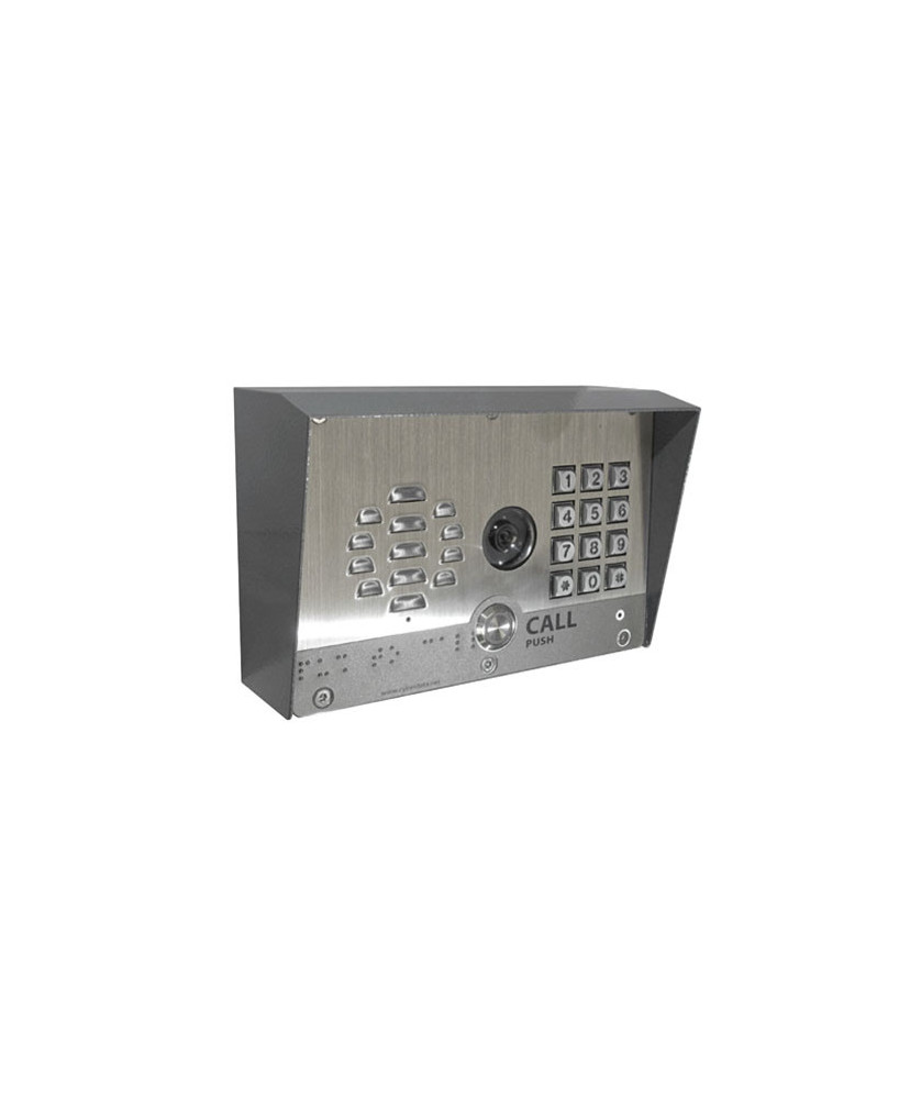 CyberData 011414 SIP-enabled h.264 Video Outdoor Intercom with Keypad