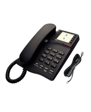 Interquartz IQ332B Analogue Telephone in Black