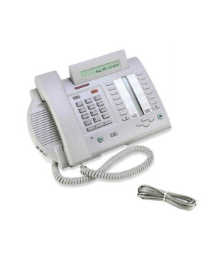 Nortel M6320 NTJK03PA Digital Telephone in Platinum