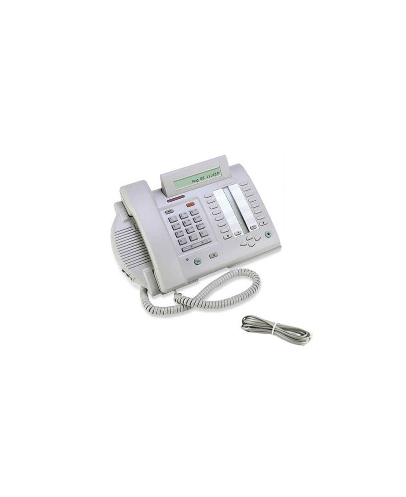 Nortel M6320 NTJK03PA Digital Telephone in Platinum