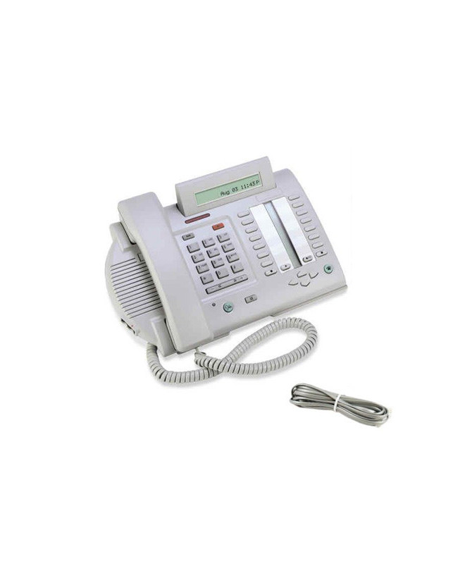 Nortel M6320 NTJK03PA Digital Telephone in Platinum