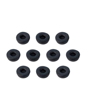 Jabra Black Leatherette Ear Cushions 10 PCS 14101-61 for Engage 65 Mono and 75 Mono