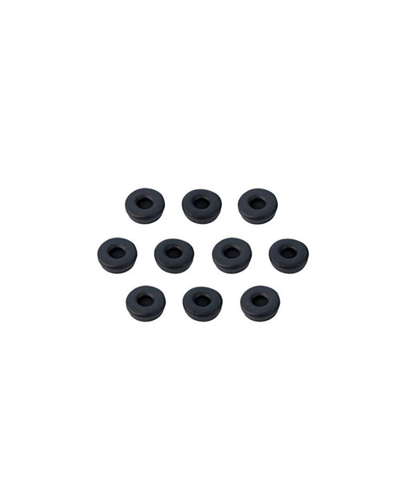 Jabra Black Leatherette Ear Cushions 10 PCS 14101-61 for Engage 65 Mono and 75 Mono