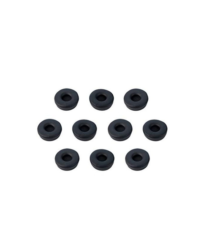 Jabra Black Leatherette Ear Cushions 10 PCS 14101-61 for Engage 65 Mono and 75 Mono