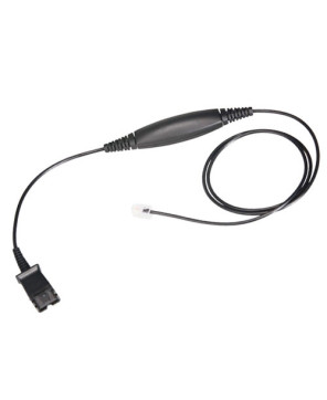 Buy TTS-QD009 HIS-1 Cable for Avaya 96xx and 16xx Series IP Phones - Equivalent to Plantronics 72442-41