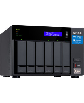 Buy QNAP TVS-672XT-I3-8G 6 Bay NAS Enclosure (No Disk) I3-8100T 8GB Tower