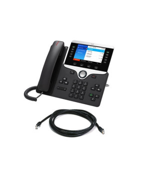 Cisco 8861 IP Phone CP-8861-3PCC-K9= with Multiplatform Phone Firmware