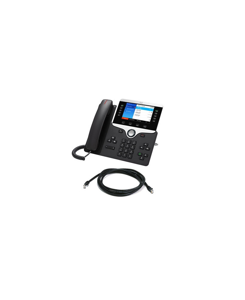 Cisco 8861 IP Phone CP-8861-3PCC-K9= with Multiplatform Phone Firmware